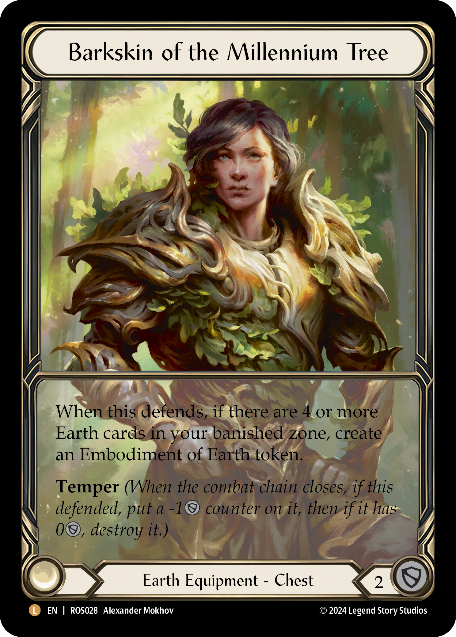 Barkskin of the Millennium Tree - Flesh and Blood TCG - MoxLand
