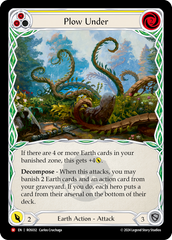 Plow Under (Yellow) - Flesh and Blood TCG - MoxLand