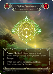 Sigil of Sanctuary (Blue) - Flesh and Blood TCG - MoxLand