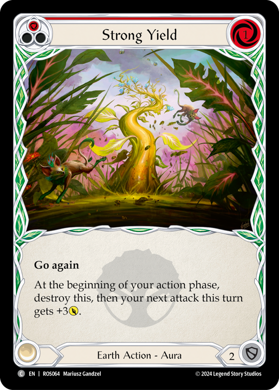 Strong Yield (Red) - Flesh and Blood TCG - MoxLand