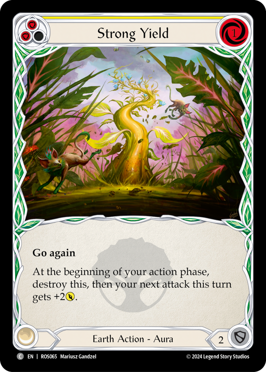 Strong Yield (Yellow) - Flesh and Blood TCG - MoxLand