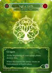 Sigil of Earth (Blue) - Flesh and Blood TCG - MoxLand