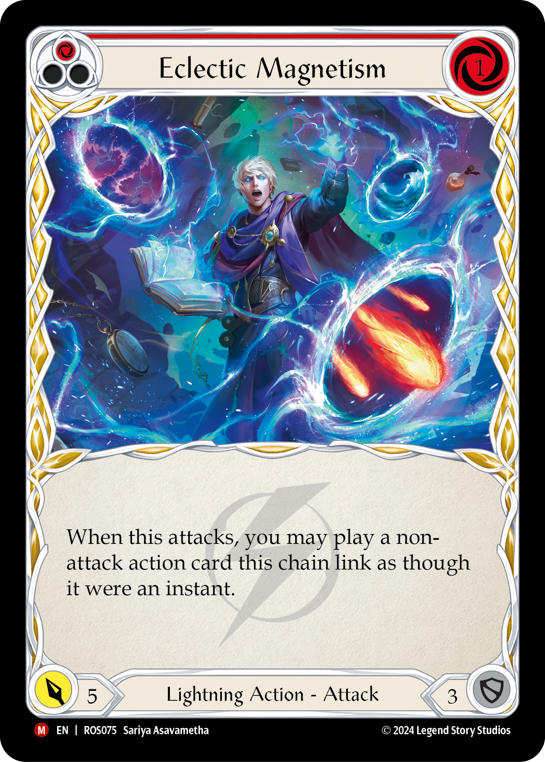 Eclectic Magnetism (Red) - Flesh and Blood TCG - MoxLand