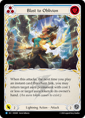 Blast to Oblivion (Blue) - Flesh and Blood TCG - MoxLand