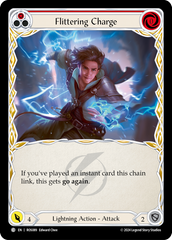 Flittering Charge (Red) - Flesh and Blood TCG - MoxLand
