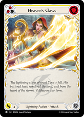 Heaven's Claws (Yellow) - Flesh and Blood TCG - MoxLand