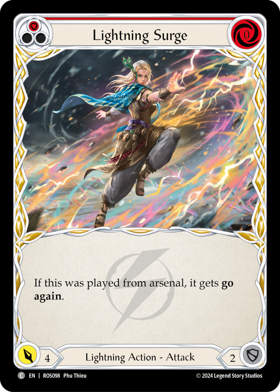 Lightning Surge (Red) - Flesh and Blood TCG - MoxLand