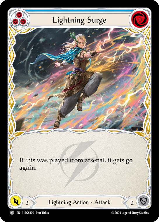 Lightning Surge (Blue) - Flesh and Blood TCG - MoxLand