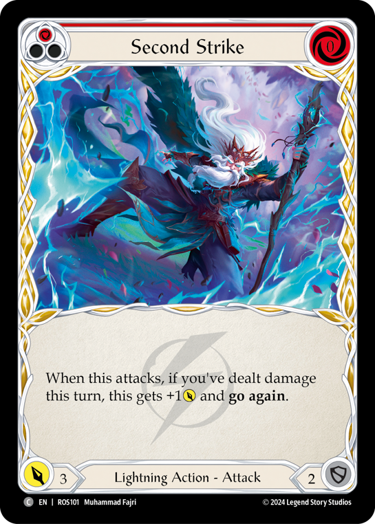 Second Strike (Red) - Flesh and Blood TCG - MoxLand