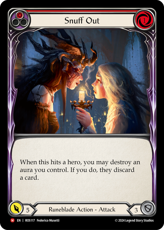 Snuff Out (Red) - Flesh and Blood TCG - MoxLand