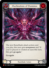 Machinations of Dominion (Blue) - Flesh and Blood TCG - MoxLand