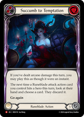 Succumb to Temptation (Yellow) - Flesh and Blood TCG - MoxLand