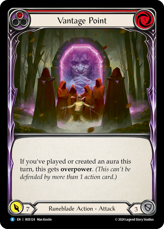 Vantage Point (Red) - Flesh and Blood TCG - MoxLand