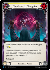 Condemn to Slaughter (Yellow) - Flesh and Blood TCG - MoxLand