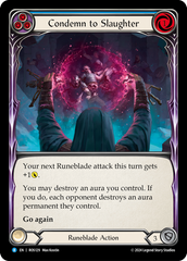 Condemn to Slaughter (Blue) - Flesh and Blood TCG - MoxLand