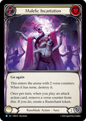Malefic Incantation (Yellow) - Flesh and Blood TCG - MoxLand