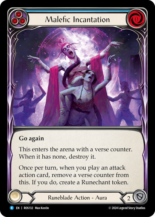 Malefic Incantation (Blue) - Flesh and Blood TCG - MoxLand