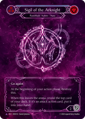 Sigil of the Arknight (Blue) - Flesh and Blood TCG - MoxLand