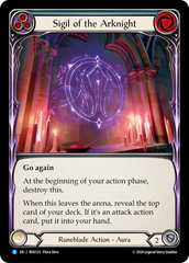 Sigil of the Arknight (Blue) - Flesh and Blood TCG - MoxLand