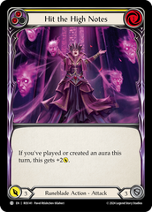 Hit the High Notes (Yellow) - Flesh and Blood TCG - MoxLand