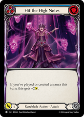 Hit the High Notes (Blue) - Flesh and Blood TCG - MoxLand