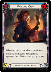 Meat and Greet (Blue) - Flesh and Blood TCG - MoxLand