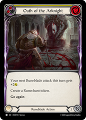 Oath of the Arknight (Yellow) - Flesh and Blood TCG - MoxLand