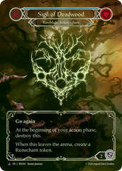 Sigil of Deadwood (Blue) - Flesh and Blood TCG - MoxLand
