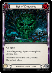 Sigil of Deadwood (Blue) - Flesh and Blood TCG - MoxLand