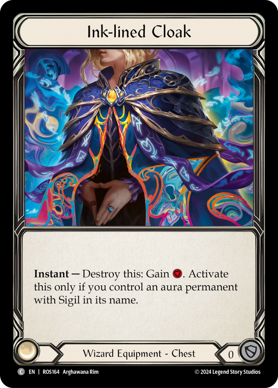 Ink-lined Cloak - Flesh and Blood TCG - MoxLand
