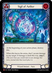 Sigil of Aether (Blue) - Flesh and Blood TCG - MoxLand