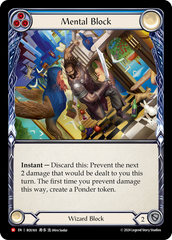 Mental Block (Blue) - Flesh and Blood TCG - MoxLand