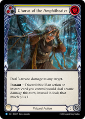Chorus of the Amphitheater (Yellow) - Flesh and Blood TCG - MoxLand