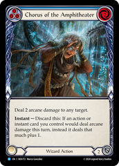 Chorus of the Amphitheater (Blue) - Flesh and Blood TCG - MoxLand