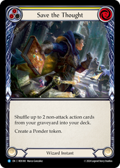 Save the Thought (Yellow) - Flesh and Blood TCG - MoxLand