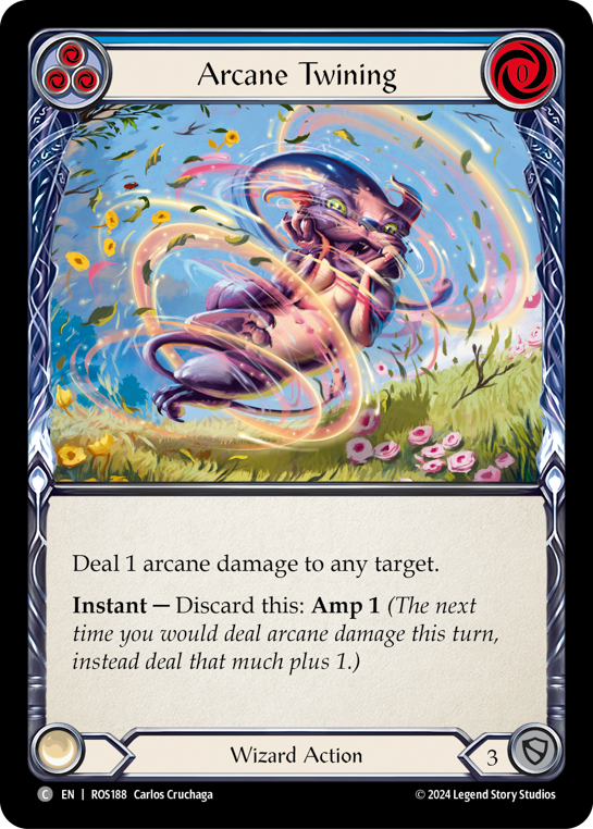 Arcane Twining (Blue) - Flesh and Blood TCG - MoxLand