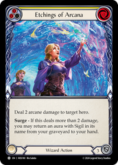 Etchings of Arcana (Yellow) - Flesh and Blood TCG - MoxLand