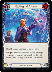 Etchings of Arcana (Blue) - Flesh and Blood TCG - MoxLand