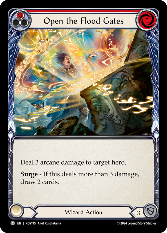 Open the Flood Gates (Red) - Flesh and Blood TCG - MoxLand