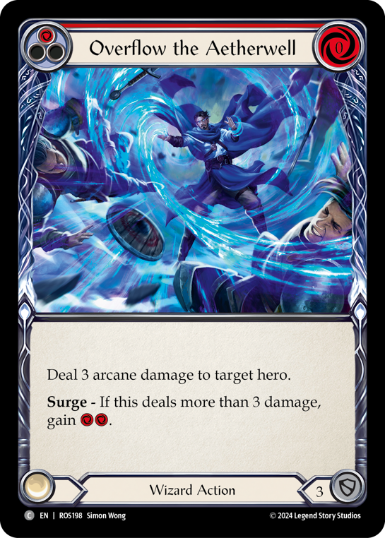 Overflow the Aetherwell (Red) - Flesh and Blood TCG - MoxLand