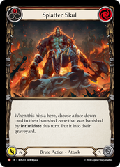 Splatter Skull (Red) - Flesh and Blood TCG - MoxLand