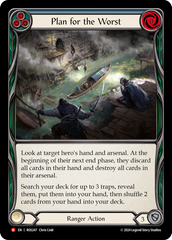 Plan for the Worst (Blue) - Flesh and Blood TCG - MoxLand