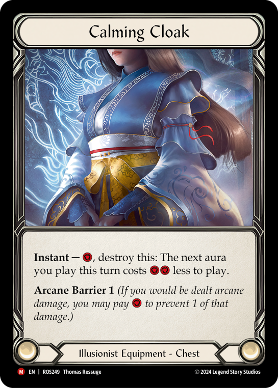 Calming Cloak - Flesh and Blood TCG - MoxLand