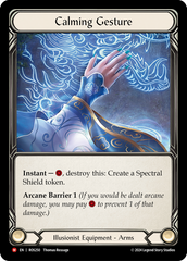 Calming Gesture - Flesh and Blood TCG - MoxLand