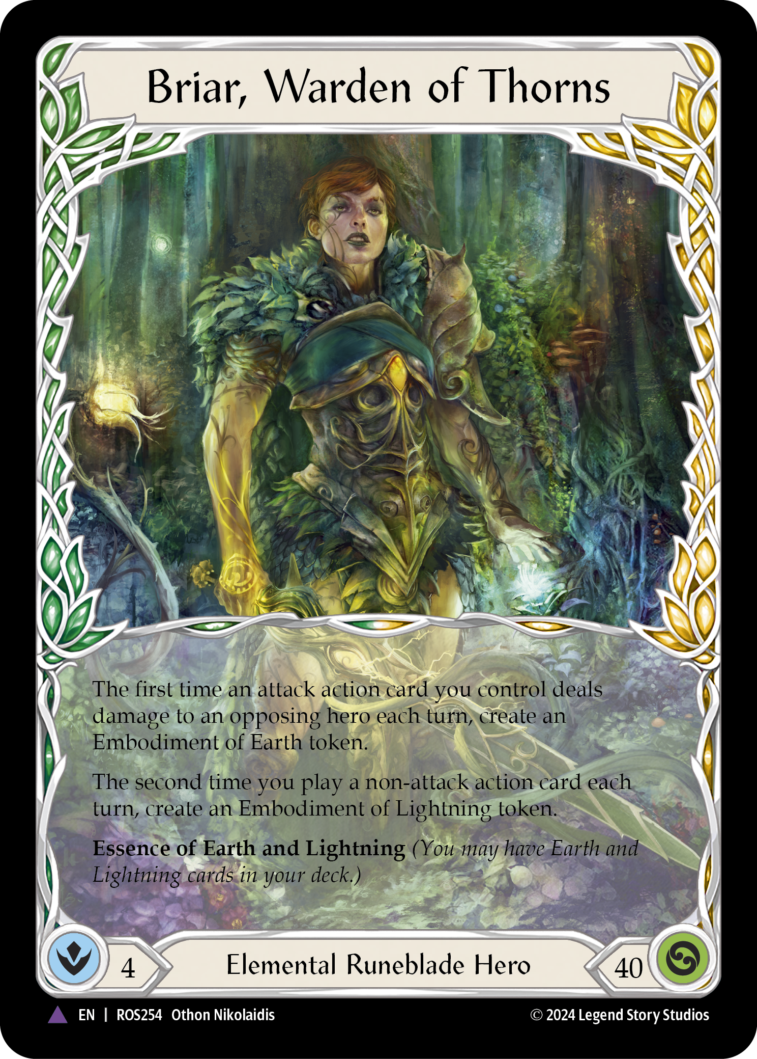 Briar, Warden of Thorns - Flesh and Blood TCG - MoxLand