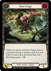 Bare Fangs (Red) - Flesh and Blood TCG - MoxLand