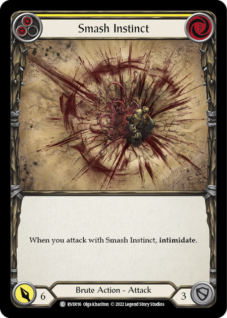 Smash Instinct (Yellow) - Flesh and Blood TCG - MoxLand