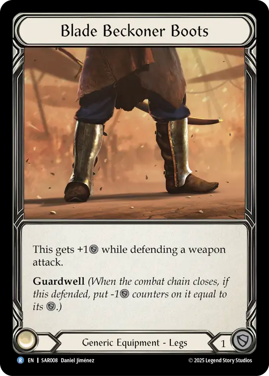 Blade Beckoner Boots - Flesh and Blood TCG - MoxLand