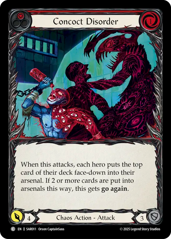 Concoct Disorder (Red) - Flesh and Blood TCG - MoxLand