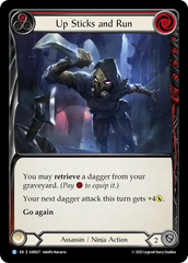 Up Sticks and Run (Red) - Flesh and Blood TCG - MoxLand